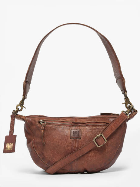 Sac Bandoulière Heritage Cuir Biba Marron heritage LOT2L vue secondaire 4