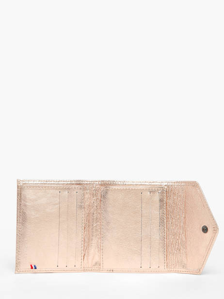 Porte-cartes Etincelle IrisÃ©e Cuir Etrier Rose etincelle irisee EETI113 vue secondaire 1