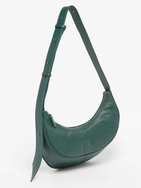 Sac BandouliÃ¨re Sosoomao Cuir Etrier Vert sosoomao ECSO057M vue secondaire 2