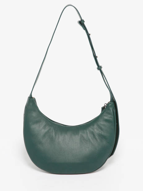 Sac BandouliÃ¨re Sosoomao Cuir Etrier Vert sosoomao ECSO057M vue secondaire 4