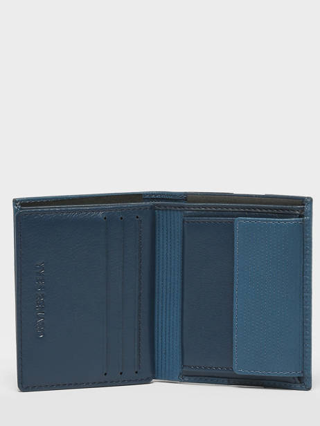 Portefeuille Michelin Cuir Yves renard Bleu michelin 1737 vue secondaire 1