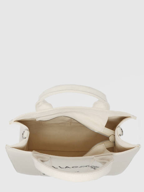 Sac Ã  Main Rsg Coton Karl lagerfeld Blanc rsg 240W3892 vue secondaire 3