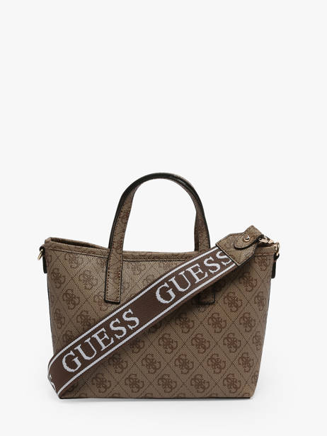 Sac BandouliÃ¨re Latona Guess Marron latona SG921175 vue secondaire 4