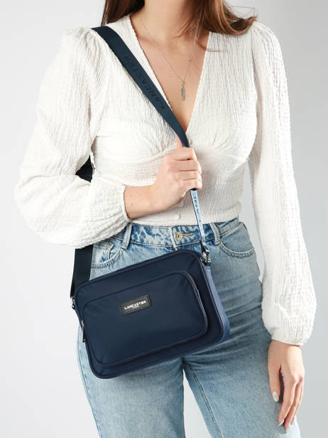 Sac Bandoulière Lancaster Bleu basic vita 77 vue secondaire 1