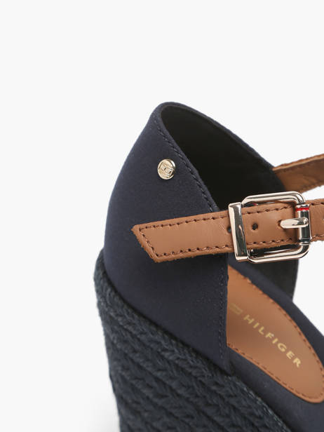 Sandales Semelle CompensÃ©e Tommy hilfiger Bleu women 4784DW6 vue secondaire 1