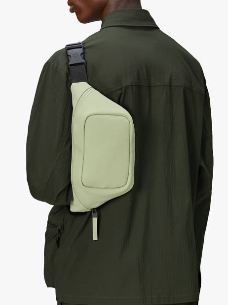 Sac Banane Rains Vert city 14730 vue secondaire 1
