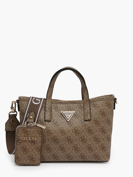 Sac BandouliÃ¨re Latona Guess Marron latona SG921175