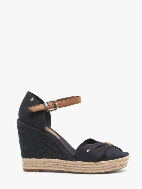 Sandales Semelle CompensÃ©e Tommy hilfiger Bleu women 4784DW6