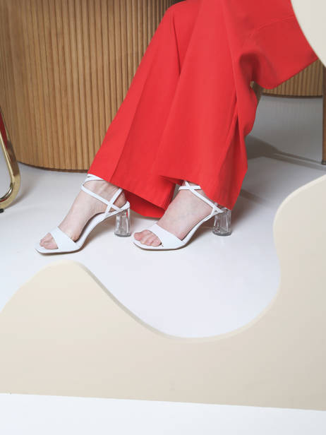 Sandales Ã  Talon Tamaris Blanc women 30 vue secondaire 4
