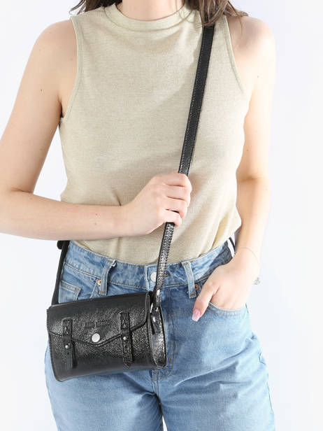 Sac Mini Indispensable Ã‰clipse Cuir Paul marius Noir eclipse MINIECL vue secondaire 1