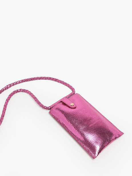 Sac Bandoulière Pieces Rose daino 17135160 vue secondaire 2