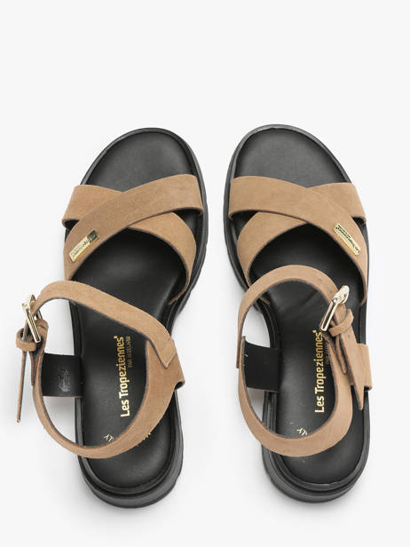 Sandales En Cuir Les tropeziennes Beige women TIHASUED vue secondaire 4