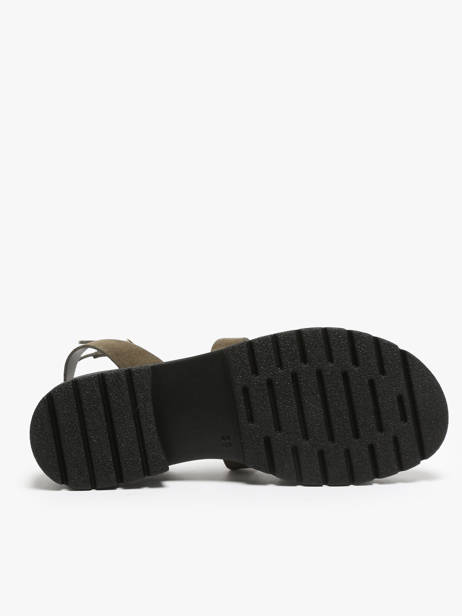 Sandales Tobosued En Cuir Les tropeziennes Vert women TOBOSUED vue secondaire 5