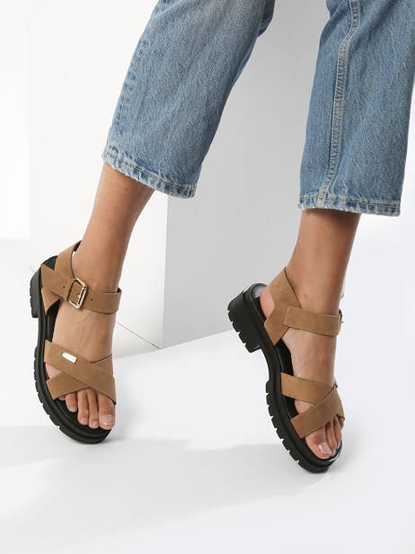 Sandales En Cuir Les tropeziennes Beige women TIHASUED vue secondaire 2