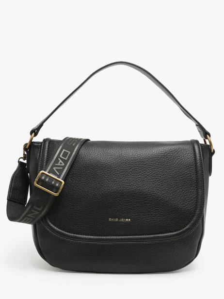 Sac PortÃ© Ã©paule Gent David jones Noir gent CM6996