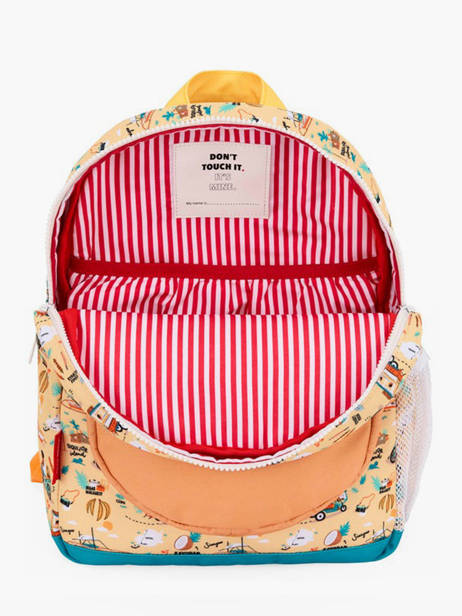 Sac Ã  Dos Hello hossy Orange cool kids P6 vue secondaire 3