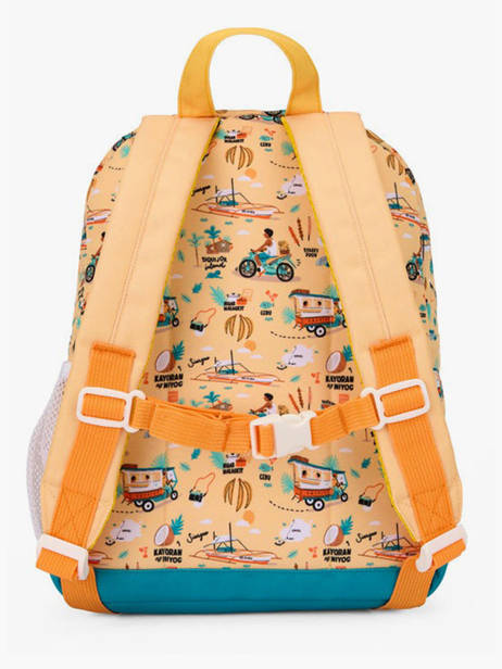 Sac Ã  Dos Hello hossy Orange cool kids P6 vue secondaire 4