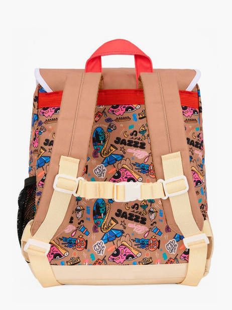 Sac Ã  Dos Hello hossy Marron cool kids 5 vue secondaire 4