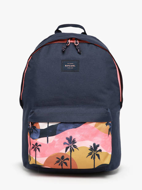 Sac Ã  Dos 1 Compartiment + Trousse Offerte  Rip curl Multicolore mixed 37WBA vue secondaire 1