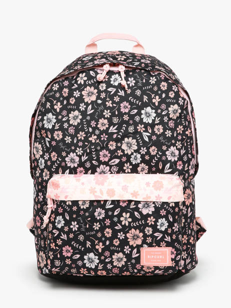 Sac Ã  Dos 1 Compartiment + Trousse Offerte  Rip curl Noir mixed 37WBA vue secondaire 1