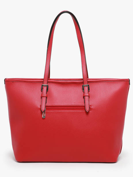 Sac PortÃ© Ã©paule A4 Grained Miniprix Rouge grained 1 vue secondaire 3