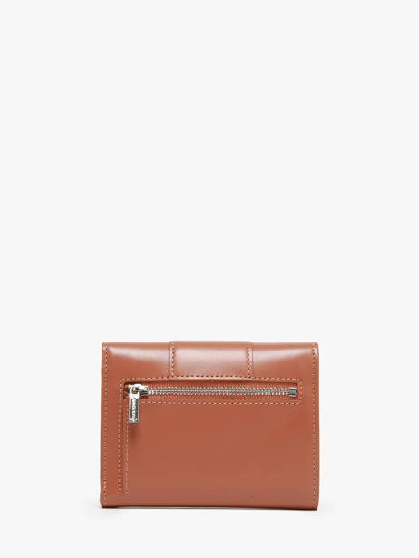 Portefeuille Cuir Lancaster Beige paris ily 50 vue secondaire 2