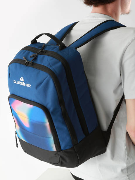 Sac Ã  Dos 2 Compartiments Quiksilver Bleu youth access QYBP3166 vue secondaire 1