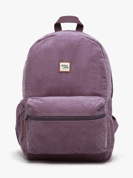 Sac à Dos 2 Compartiments Basilic pepper Violet delhi BDEH02