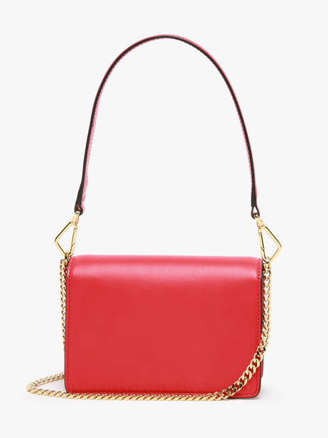 Sac Bandoulière Angele Cuir Lancel Rouge angele A13275 vue secondaire 4