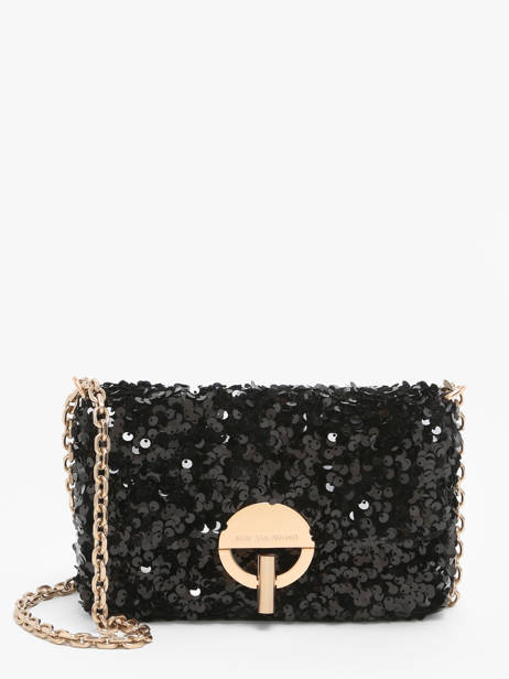 Petit Sac BandouliÃ¨re Moon Ã  Sequins Vanessa bruno Noir moon 39V40326