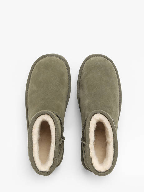 Bottines Platform Spike Colors of california Vert accessoires Platform boot spike stitching vue secondaire 4