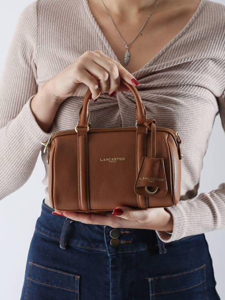 Sac BandouliÃ¨re Milano Ana Cuir Lancaster Beige milano ana 101 vue secondaire 1