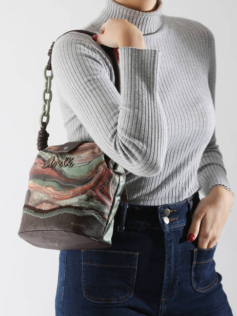 Sac BandouliÃ¨re Earth Anekke Multicolore earth 39813451 vue secondaire 1