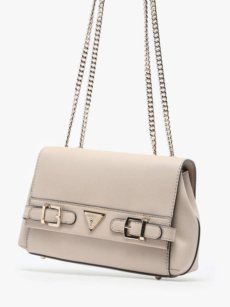 Sac BandouliÃ¨re Eco Ali Guess Beige eco ali BG951121 vue secondaire 2