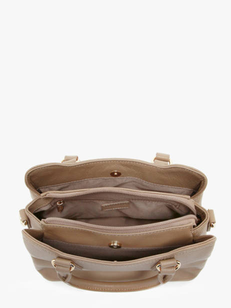 Sac PortÃ© Main Luna Cuir Hexagona Marron luna 6820082 vue secondaire 3
