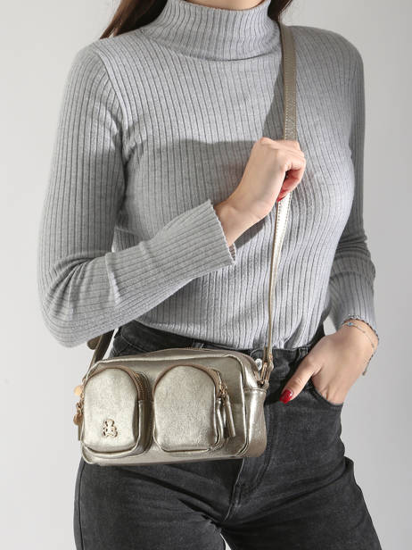Sac Bandoulière Bright Lulu castagnette Argent bright WESTON vue secondaire 1