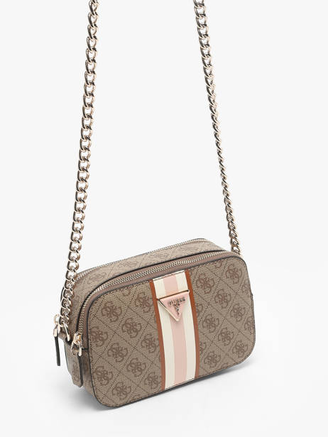 Sac BandouliÃ¨re Noelle Guess Marron noelle SS787914 vue secondaire 2