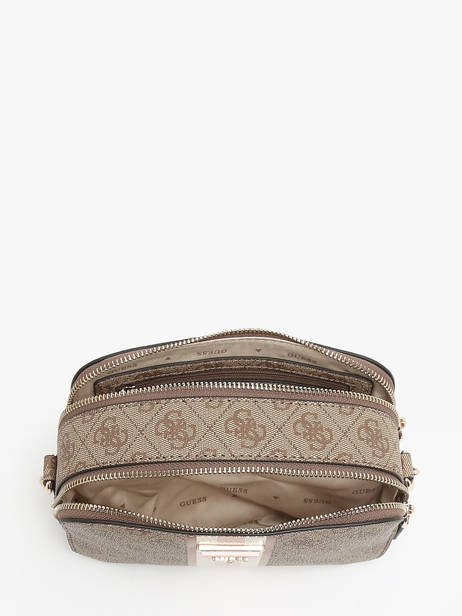 Sac BandouliÃ¨re Noelle Guess Marron noelle SS787914 vue secondaire 3