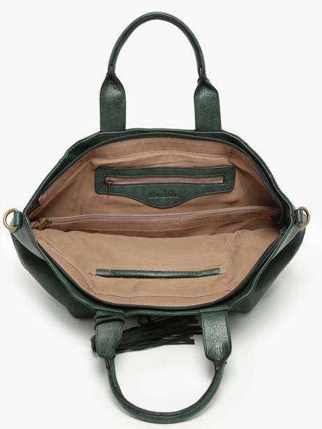 Sac PortÃ© Main Winter Pompon Miniprix Vert winter pompon 6061 vue secondaire 2