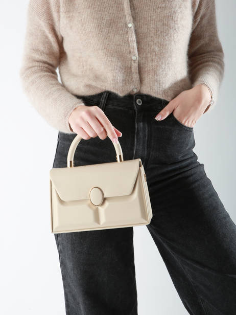 Sac BandouliÃ¨re City Miniprix Beige city YL26003 vue secondaire 1