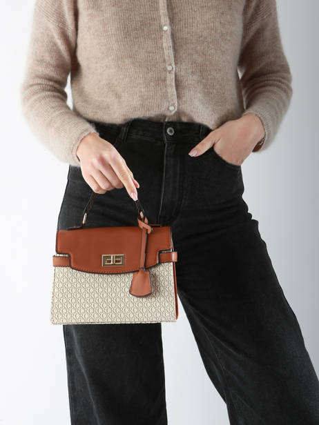 Sac BandouliÃ¨re Cr Miniprix Beige cr 2 vue secondaire 1