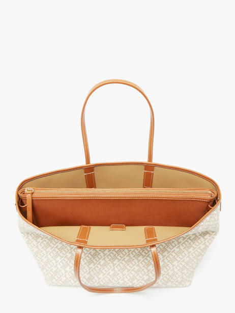 Sac PortÃ© Ã©paule Th Monoplay Cuir Tommy hilfiger Marron th monoplay AW17379 vue secondaire 3