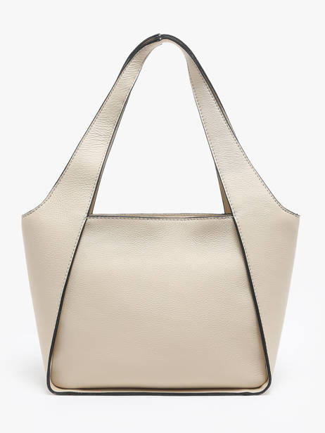 Sac Porté épaule M Foudre Cuir Etrier Beige foudre EFOD107M vue secondaire 4