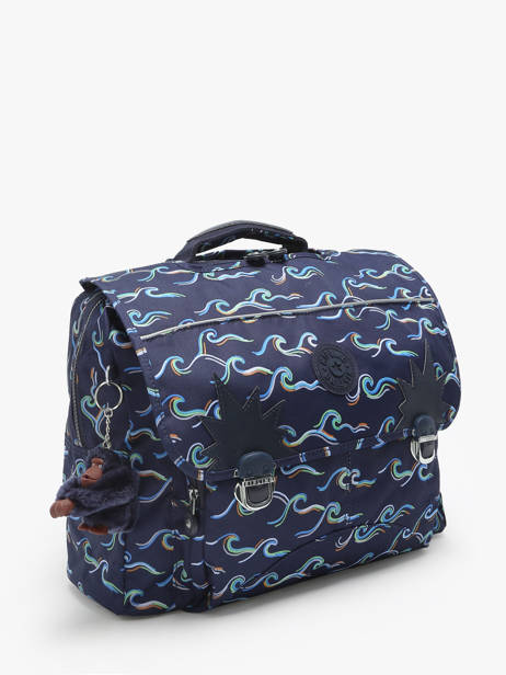 Cartable 2 Compartiments Kipling Bleu back to school / pbg PBGI7055 vue secondaire 2