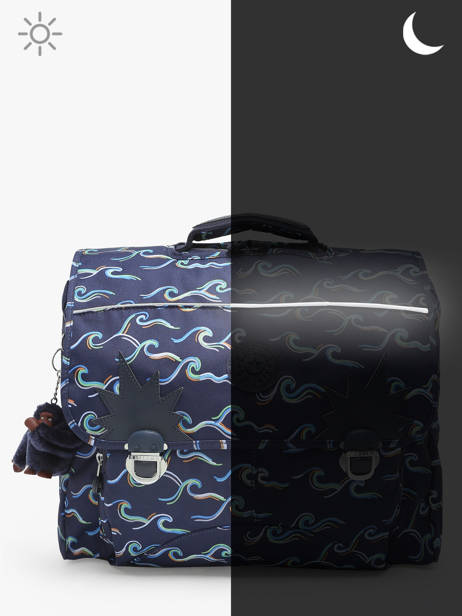 Cartable 2 Compartiments Kipling Bleu back to school / pbg PBGI7055 vue secondaire 5
