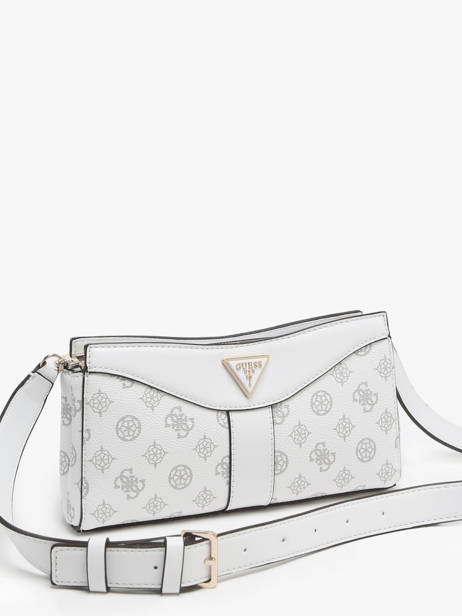 Sac BandouliÃ¨re Izzy Polyurethane Guess Blanc izzy PG952112 vue secondaire 2