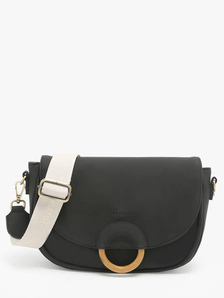 Sac Bandoulière M Crocus Woomen Noir crocus WCRO04