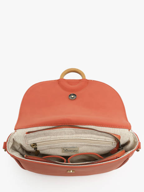 Sac BandouliÃ¨re M Crocus Woomen Rouge crocus WCRO04 vue secondaire 3