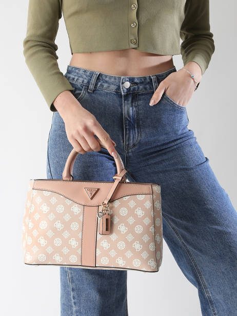 Sac Ã  Main Izzy Polyurethane Guess Beige izzy PG952106 vue secondaire 1