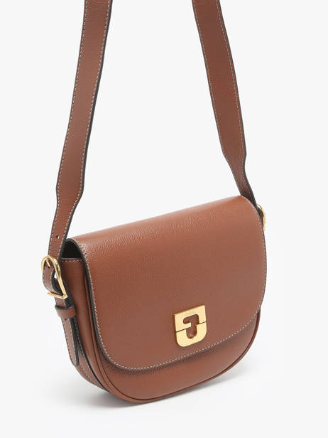 Sac BandouliÃ¨re Premium Cuir Gerard darel Marron premium DBS50424 vue secondaire 2